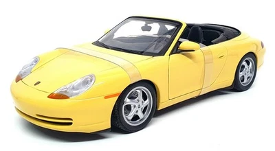 UT Models 1/18 Scale Diecast 2823P - Porsche 996 Carrera - Yellow - Image 1 of 4