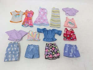Mattel Barbie - Kleid, Rock, Shorts, Shirt & Tank Tops - Barbie Kleidung Konvolut - Bild 1 von 6