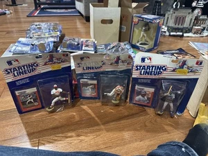 1988 Starting Lineup Kenner Lot Pedro Guerrero Mike Scott Eddie Murray Slu - Picture 1 of 7
