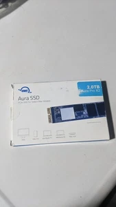 OWC 2tb Aura Pro X2 SSD Complete NVME Compatible with Mac Pro Air iMac Mac Mini - Picture 1 of 1