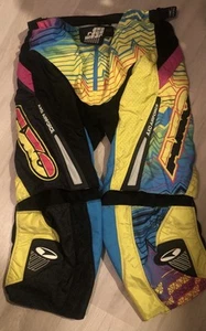 AXO Airforce Balance Motocross Pants Sz 38 Unique 80’s 90’s Style Made 2010 Y2K - Picture 1 of 20