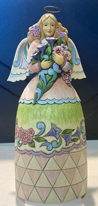 Jim Shore Heartwood Creek Bouquet of Segen Engel mit Blumen 9 1/2" #4017854 - Bild 1 von 5