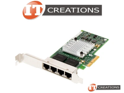 HP NC365T 1000BASE-T QUAD PORT PCI-E 2.0 X4 SERVER ADAPTER 593743-001-HIGH P - Image 1 of 3