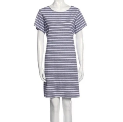 STS Sail To Sable Size XL Blue Striped T-Shirt Dress Coastal Summer Preppy - Image 1 of 4