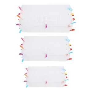 Mesh Clear Plastic Sheets Hand for Woven Sheets DIY Tote Fra