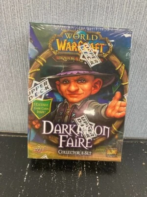 Juego de cartas coleccionables World of Warcraft Darkmoon Faire sellado 2003 cubierta superior Foto 1 de 2