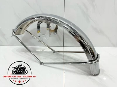 Honda CB500 CB 500 1977 cuatro guardabarros delanteros acero cromado guardabarros alta calidad. Foto 1 de 4