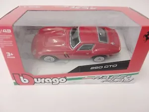 BBurago Burago Ferrari 250 GTO rossa red 1962 1/43 18-31129 - Foto 1 di 5