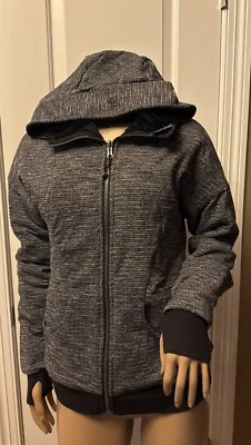 Sudadera con Capucha de Buceo LULULEMON Forrada de Terciopelo Reversible Para Mujer Talla 8 Multi Foto 1 de 4
