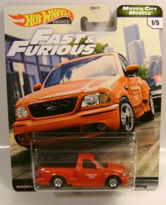 FORD F150 SVT LIGHTNING PICKUP TRUCK FAST & FURIOUS FAST PREMIUM HOT WHEELS 2020 - Image 1 of 4