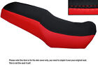 Black & Red Custom Fits Ajs Js 125 Dual Leather Seat Cover