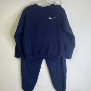 vtg Nike sweatshirt and pants check sweatsuit USA Youth L 1416 See Description - Picture 1 of 10