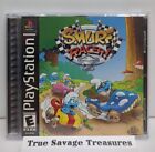 Smurf Racer (Sony PlayStation 1, PS1 2001) CIB, Black Label, PS, PS1