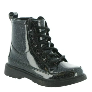 Ugg Girl's Robley Glitter Boots Black UK 5 (baby) NEW IN BOX - Picture 1 of 7