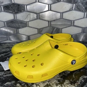 🍋Nuevo con etiquetas Zueco Crocs Unisex-Adulto Clásico, Amarillo/Limón, Unisex🍋 - Imagen 1 de 6