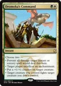 MTG - DROMOKA'S COMMAND - Dragons of Tarkir (R) - Picture 1 of 1