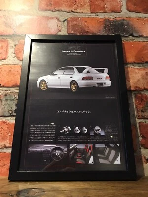 Subaru Impreza Wrx Sti V5 Type RA Sales Brochure Print 555  - Image 1 of 4