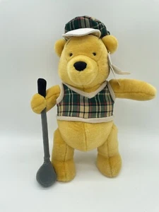 Walt Disney World Winnie the Pooh GOLFER PLUSH MousekeToys Plush w/Tag - Picture 1 of 7