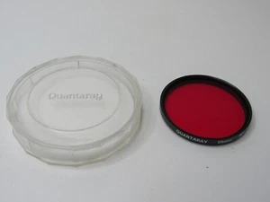 Quantaray 55mm R2 Red Lens Filter Made In Japan With Plastic Case #TF-8 - Picture 1 of 6
