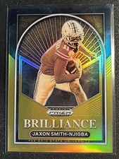 2023 Panini Prizm Draft Picks JAXON SMITH-NJIGBA Rookie Brilliance GOLD 10/10 !!