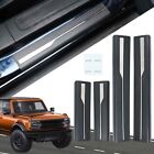 4x Door Sill Guards Kit Entry Guards Sill Protector for Bronco 2021-2023 2022