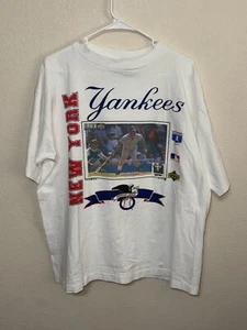 1994 Don Mattingly New York Yankees 90’s Vintage Top Deck Trading Card T-Shirt - Bild 1 von 5