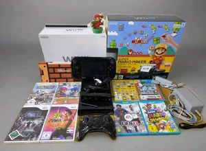 Nintendo Wii U Super Mario Maker Limited Ed. mit OVP, amiibo, 8 Spiele - TOP - Bild 1 von 20