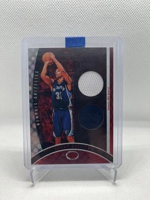 2006 Bowman Elevation Executive Level Dual Relics Red /49 Shane Battier #ELDR-SB - Image 1 of 2