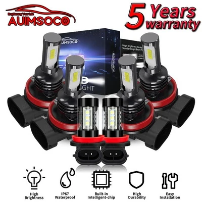 Комбинированный комплект светодиодных фар для Chevrolet Captiva Sport 2012-2015 6 ламп 36000 лм - Изображение 1 из 4