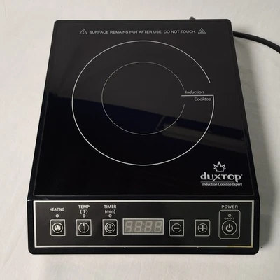 Queimador de bancada portátil de indução Duxtop 9100MC 1800W funciona - Imagem 1 de 4