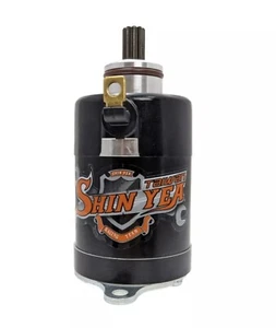 MOTOR DE ARRANQUE SHIN YEA HIGH TORQUE GY6 150cc - 232cc (negro) - Imagen 1 de 5
