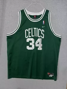 Vtg Nike Team Boston Celtics Paul Pierce Sewn Jersey S Ray Allen Sz 3xl Men 90s - Picture 1 of 11