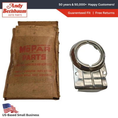 Dodge 1949-1950 parrilla derecha luz de estacionamiento lámpara marco cromado 1335284 nuevo en stock Foto 1 de 4