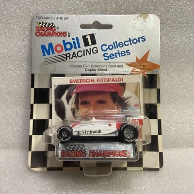 Racing Champions #5 Emerson Fittipaldi Diecast Car Mobil 1 Racing Collectors - Image 1 of 4