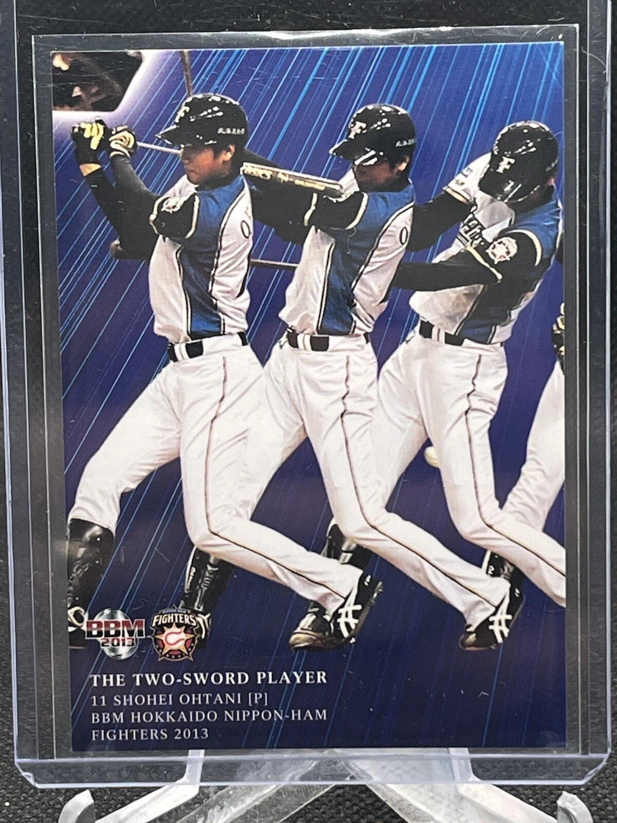 2013 BBM Japan Nippon Ham Fighters Shohei Ohtani Two-Sword Player Rookie RC #F96
