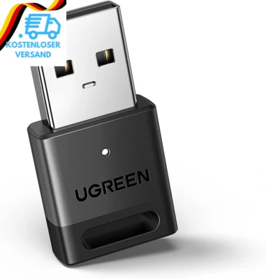 BESUCHE DEN UGREEN-STORE UGREEN Bluetooth Adapter 5.3 Für PC, USB Bluetooth Dongle Für Desktop, Computer,