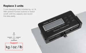 Scale Digital Postal Platform Electronic Weigh 300KG x 100g AC Power Back-light - Picture 1 of 7