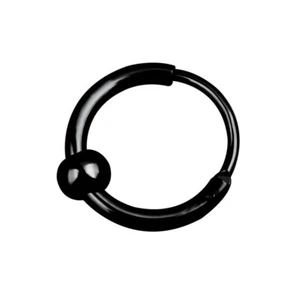 2X Captive Bead Hoop Ring Earring Ear Cartilage Eyebrow Nose Tragus Bodypiercing - Picture 1 of 15