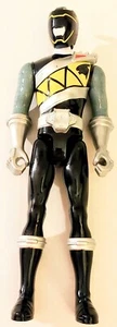 Power Rangers Dino Charge 12” Black Ranger Action Figure Toy Pre-Owned - Picture 1 of 11