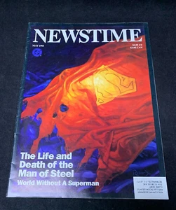 Newstime The Life and Death of the Man of Steel May 1993 - Picture 1 of 2