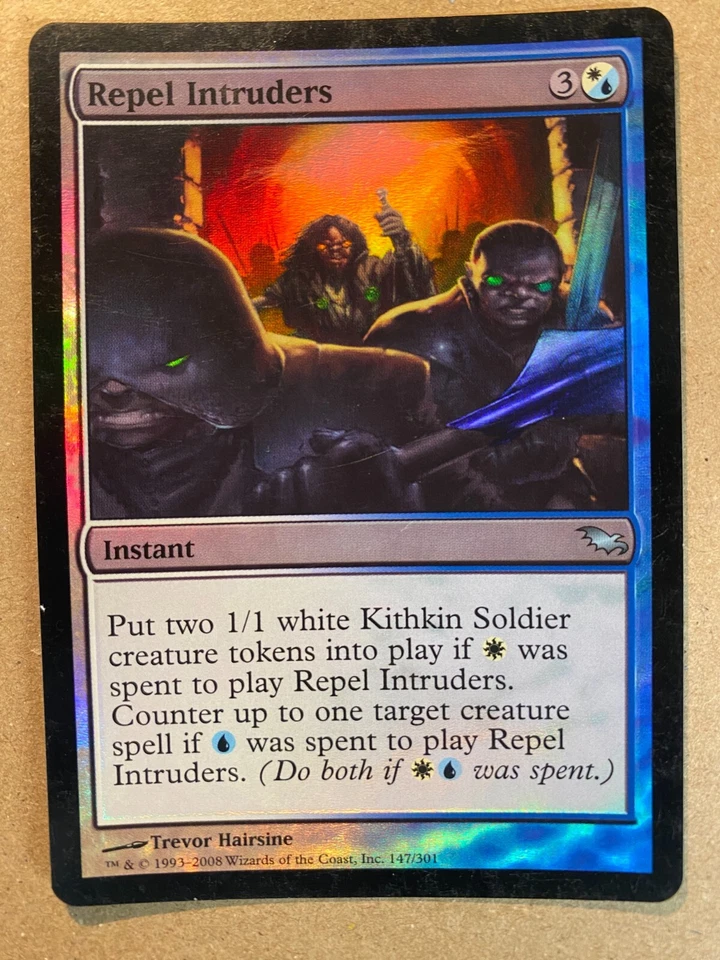 MTG 1x FOIL Repel Intruders Shadowmoor Modern Magic the Gathering Card x1 LP - Image 1 of 1