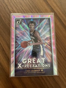 2021 Donruss Trey Murphy III Great Expectations Pink Laser RC Rookie - #17 - Picture 1 of 2
