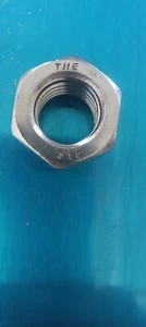 3/4"-10 FINISHED HEX NUT 316 STAINLESS STEEL (Box Of 50) - Picture 1 of 4