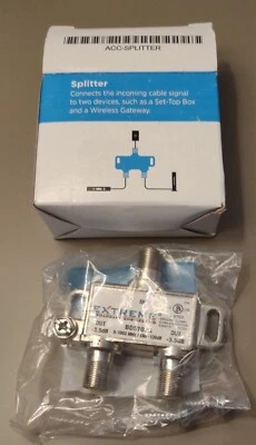 Extreme 2-Way HDTV Broadband Signal Splitter for coaxial cable splitter - Image 1 of 4