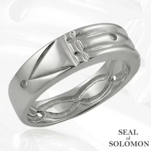 Der Atlantische Ring ist ein Talisman der Schutz bietet - Sterling Silber 925 - Bild 1 von 2