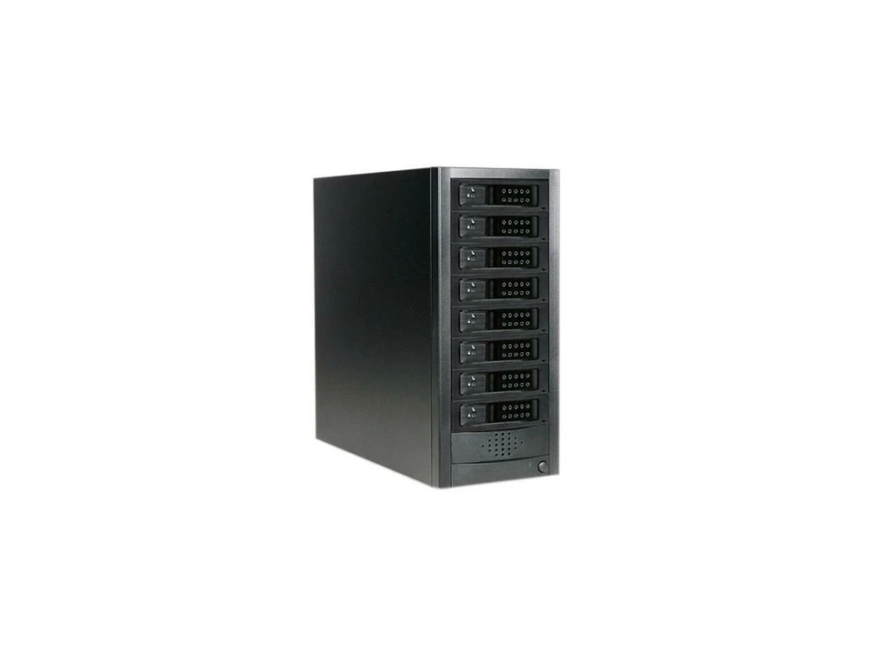 iStarUSA JAGE9BT8HDBK-DE 8 x Hotswap 3.5" Drive Bays SAS/SATA 12Gb/s SFF-8644 Tr - Image 1 of 3