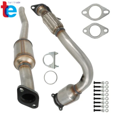 2010-14 For GMC Terrain SLT SLE 4-Door 2.4L Catalytic Converter Front Rear - Image 1 of 4