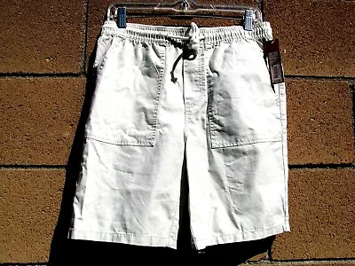 Merona Walking Shorts Womens Tan Casual Vacation Flat Front  Pockets NWT  - Image 1 of 4