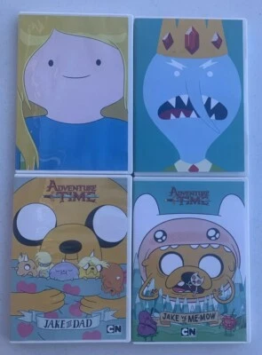 Adventure Time On DVD Lot Season 1 2 Jake The Dad Vs Me-mow - Image 1 of 4