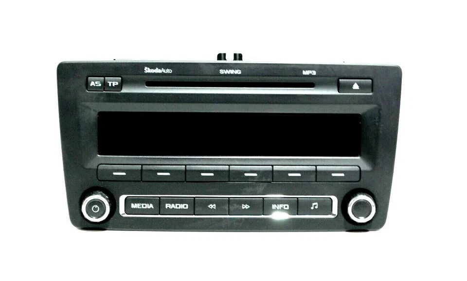 AUTORADIO RADIO CD MP3 SKODA OCTAVIA II 1Z3 BJ 2012  RADIO 1Z0035161F - Bild 1 von 4